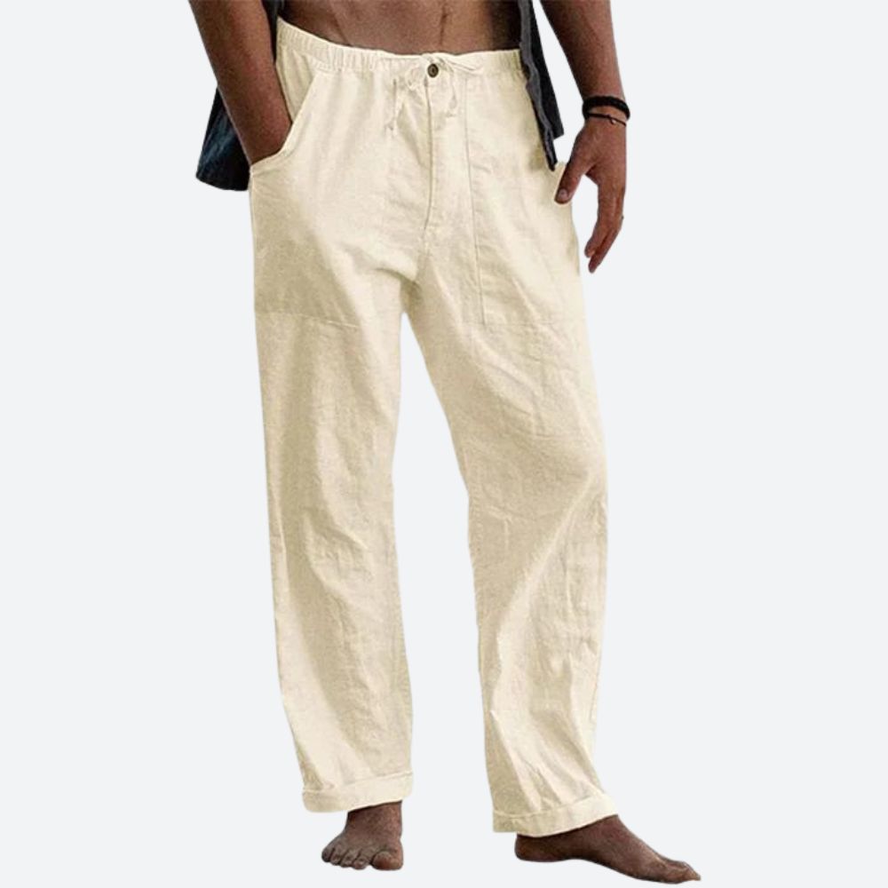 Perugia | Pantalones Clásicos de Lino