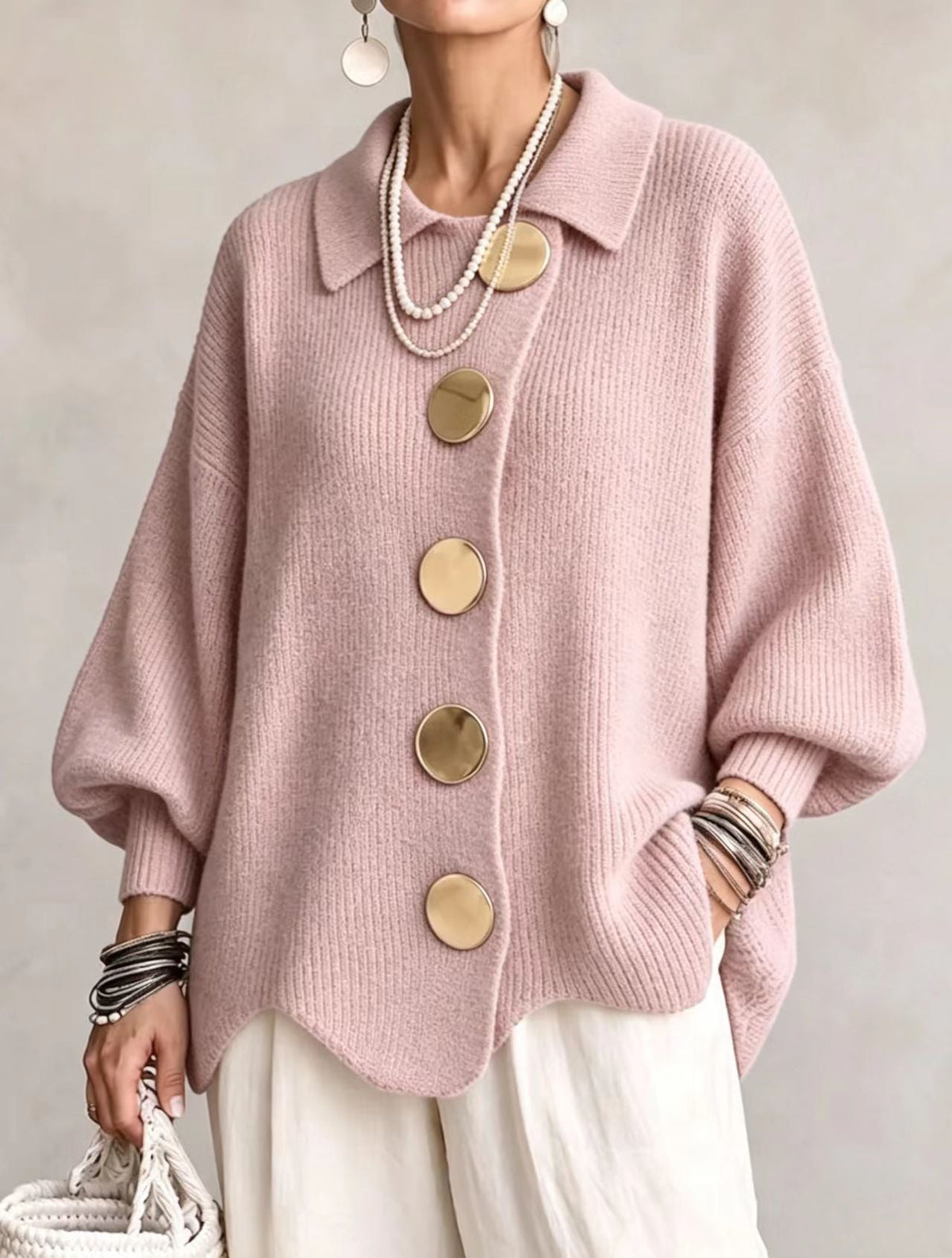 Victorie™ | Cárdigan Oversize Elegante