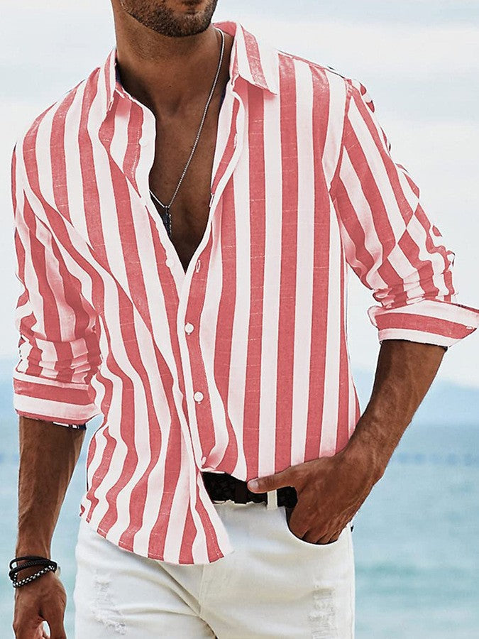 Emanuele | Camisa de Rayas Sartorial