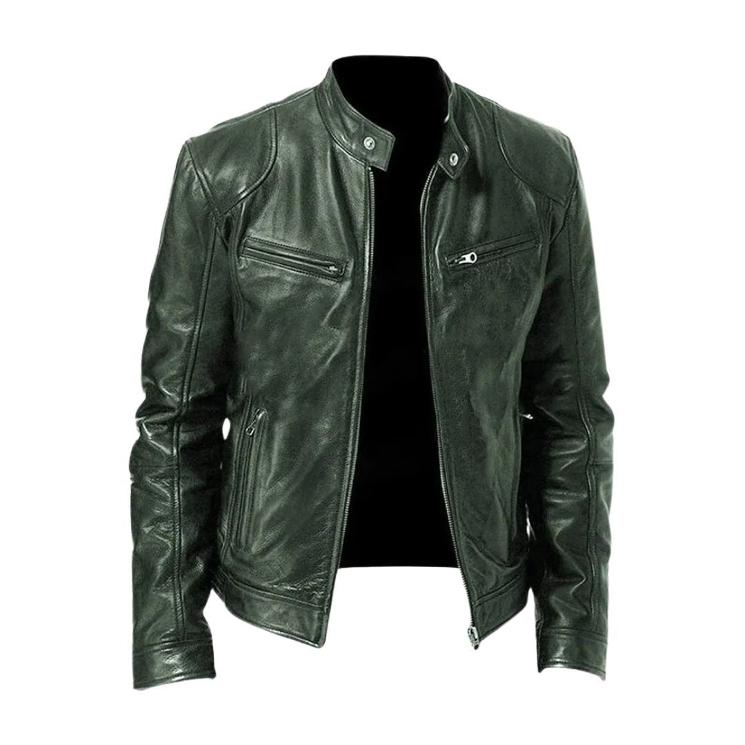 Varga | Chaqueta de Cuero Casual
