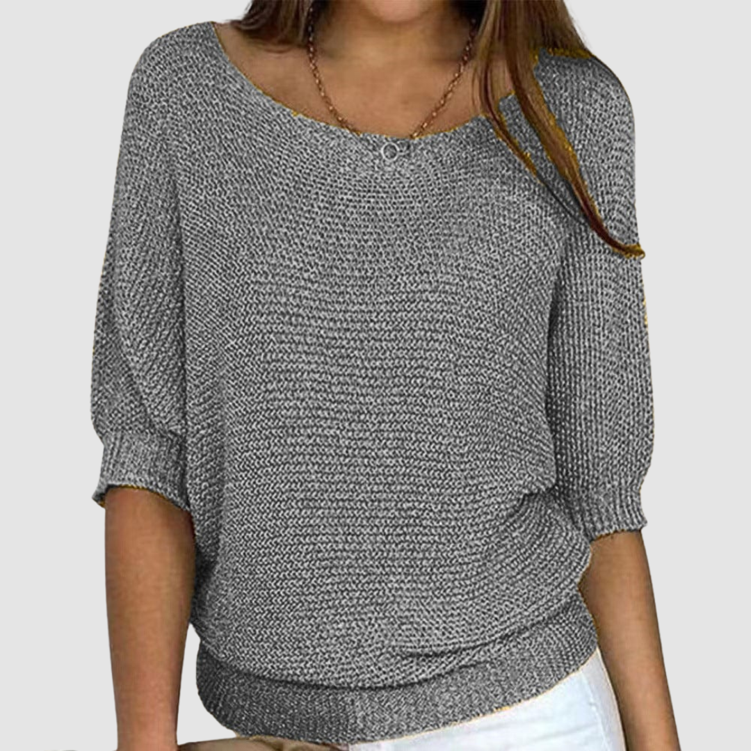 Evonne™ Suéter de punto elegante