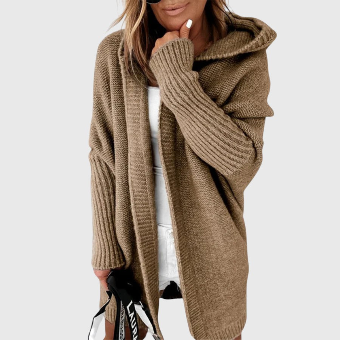 Cárdigan acogedor con capucha Charlotte™