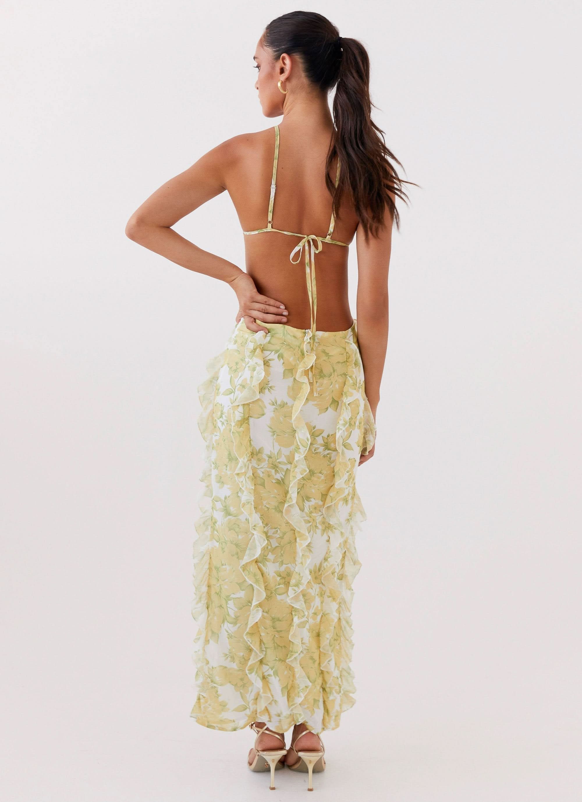 Marly Vestido de Volantes