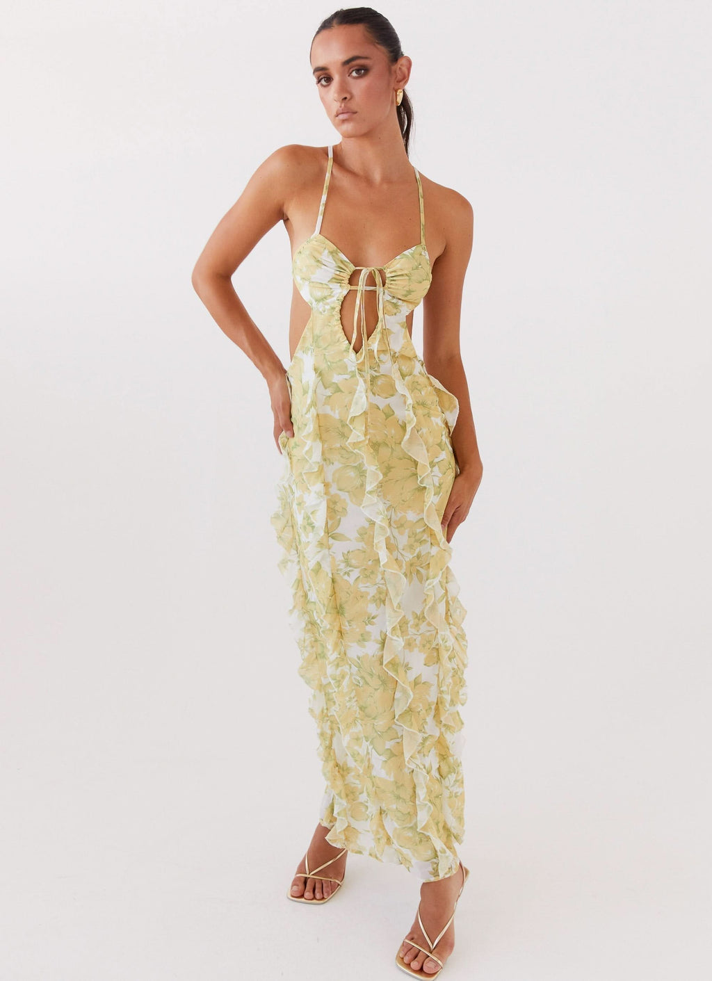Marly Vestido de Volantes