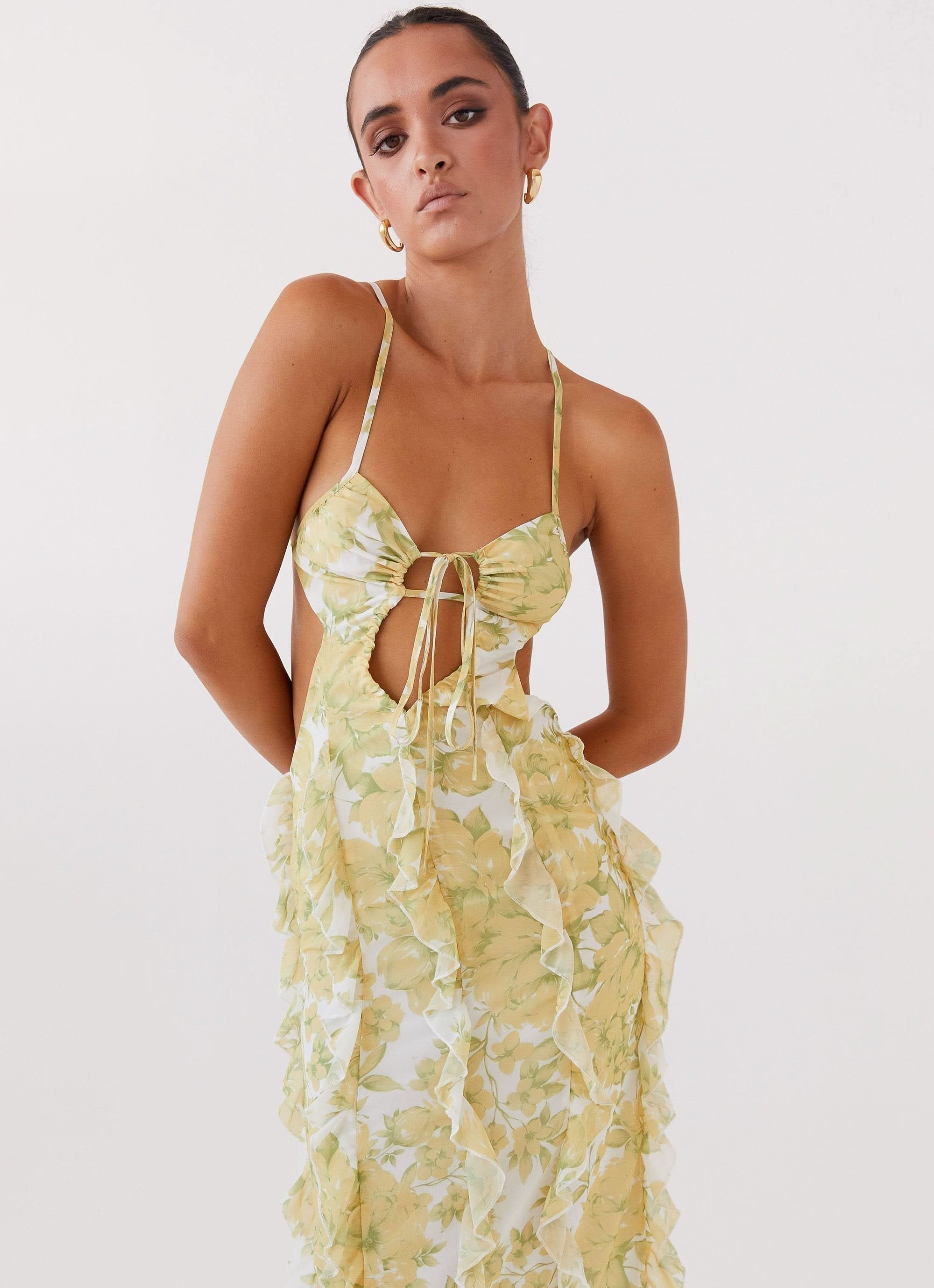 Marly Vestido de Volantes