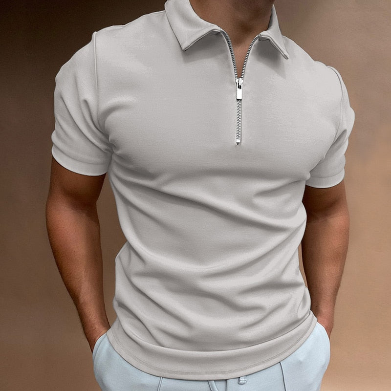 Nino | Polo moderno con cremallera