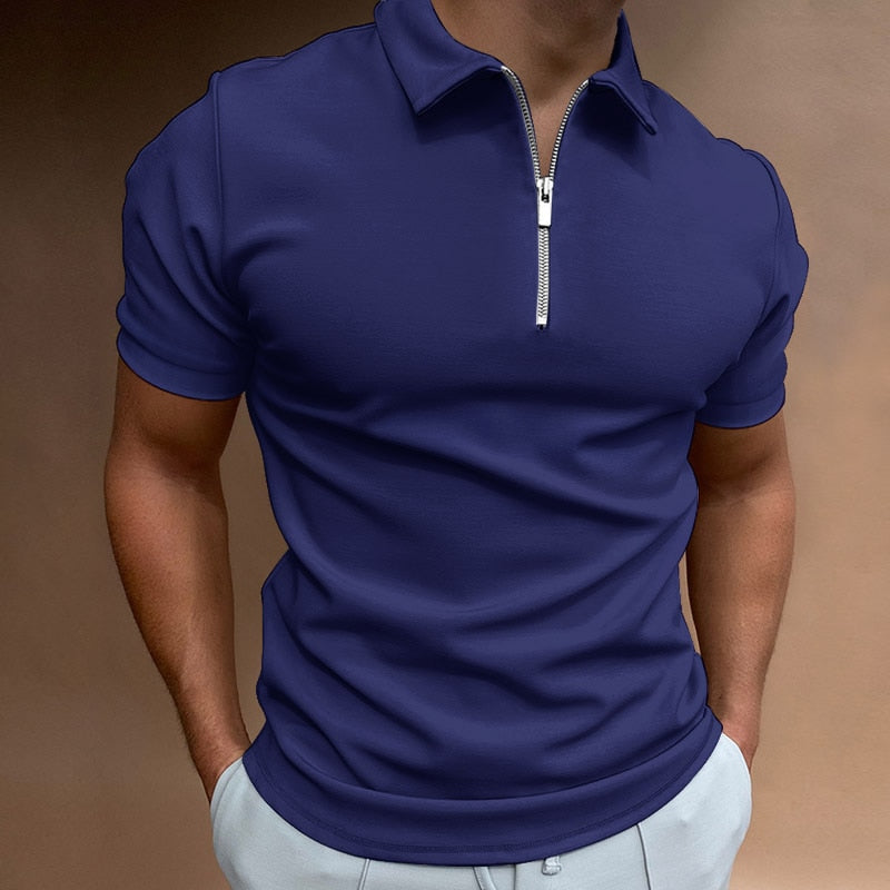 Nino | Polo moderno con cremallera