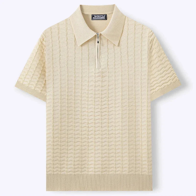 Osvaldo | Polo elegante con cremallera