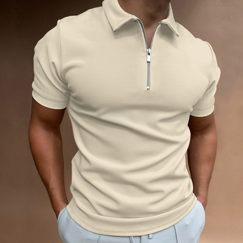 Nino | Polo moderno con cremallera