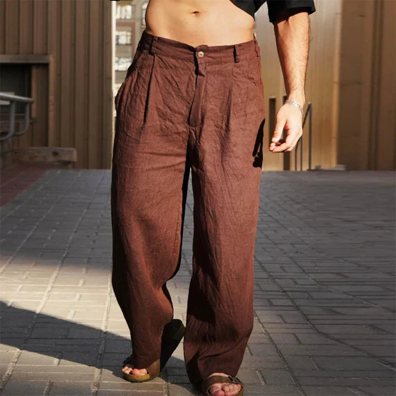 Padova | Pantalones de lino casuales