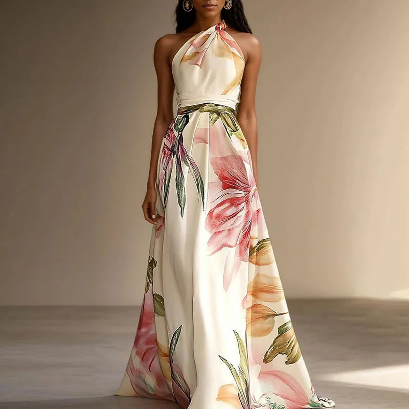 Flora™ - Vestido Floral Elegante
