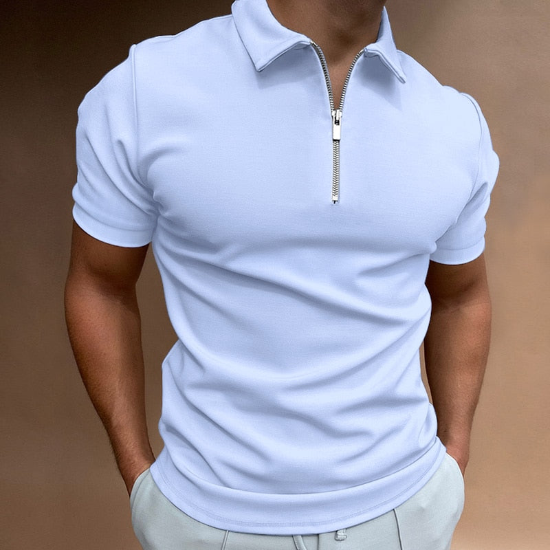 Nino | Polo moderno con cremallera