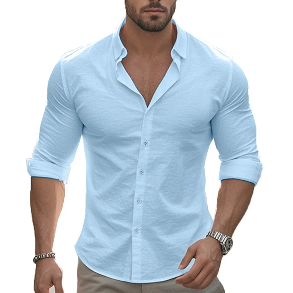 Palermo | Camisa de lino para hombre