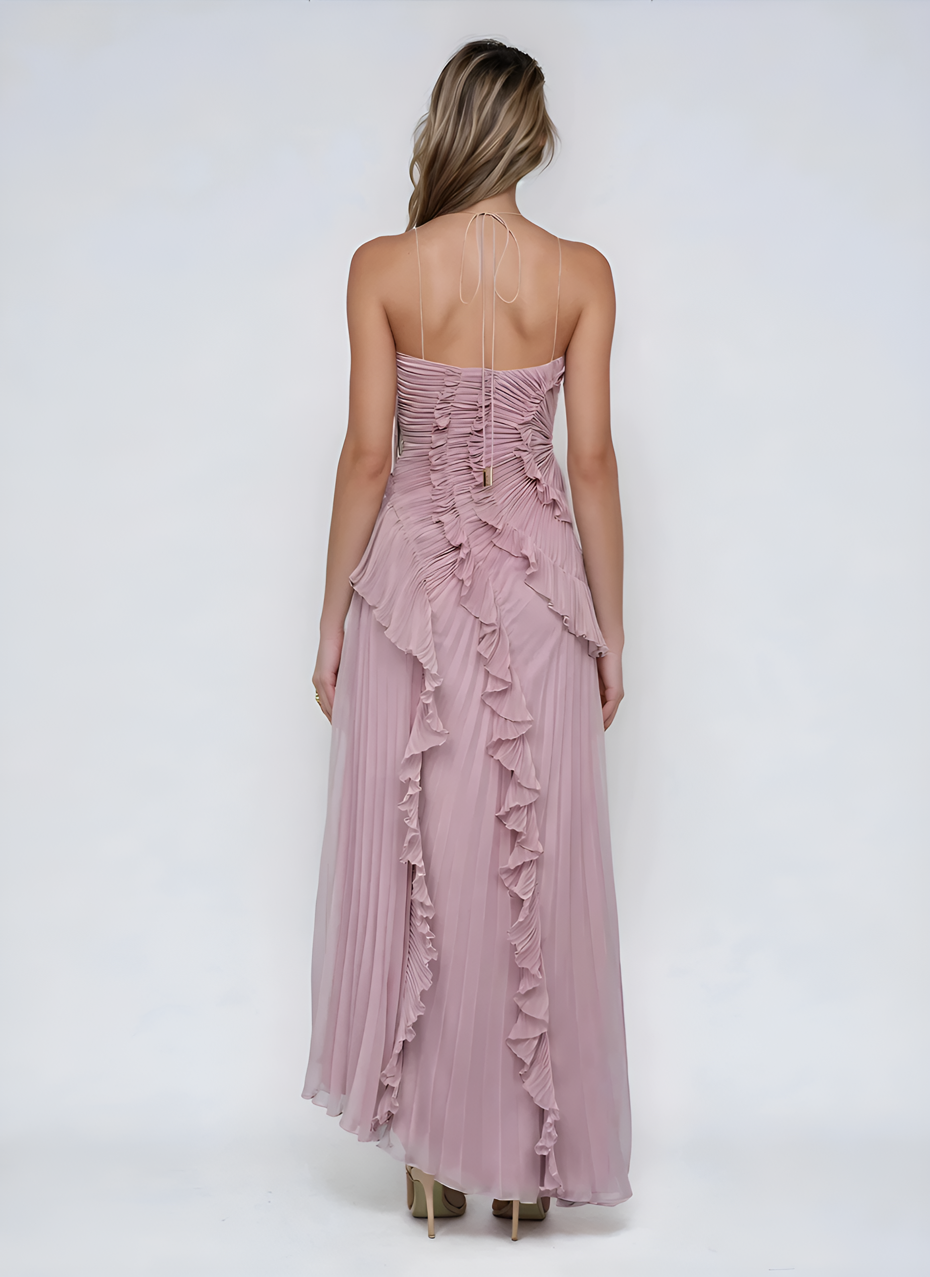 Melisa | Vestido Lavanda Edición Limitada con Volante