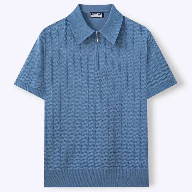 Osvaldo | Polo elegante con cremallera