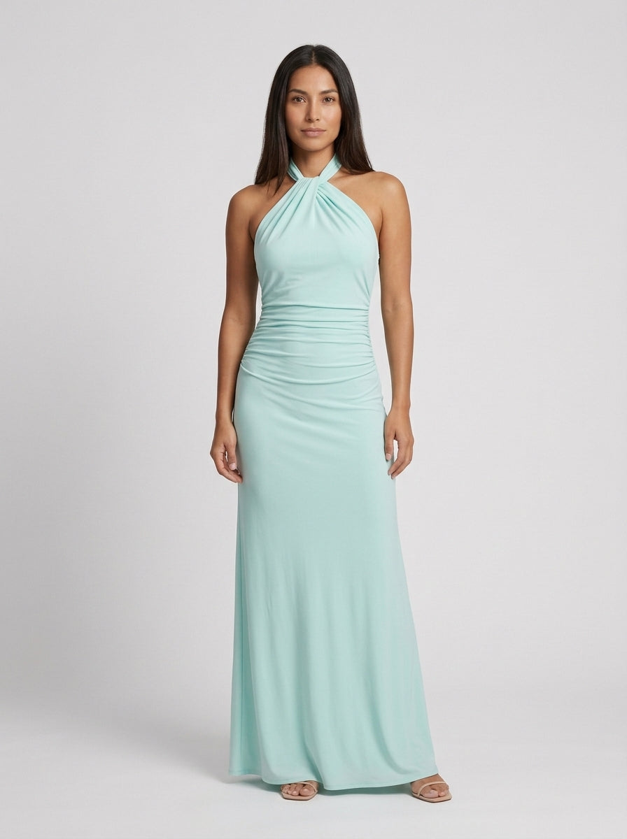 Vestido maxi ajustado