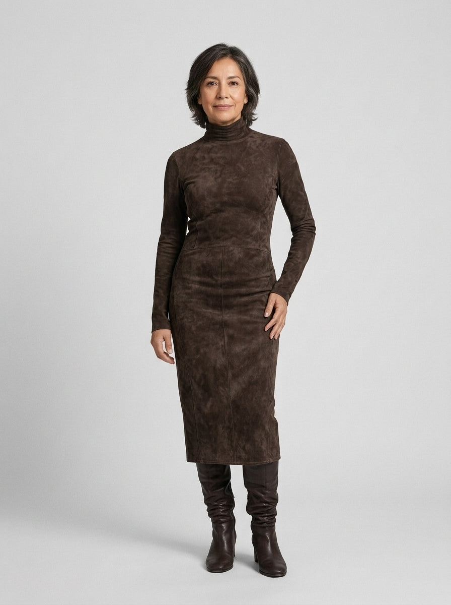 Rocío™ | Vestido de Ante