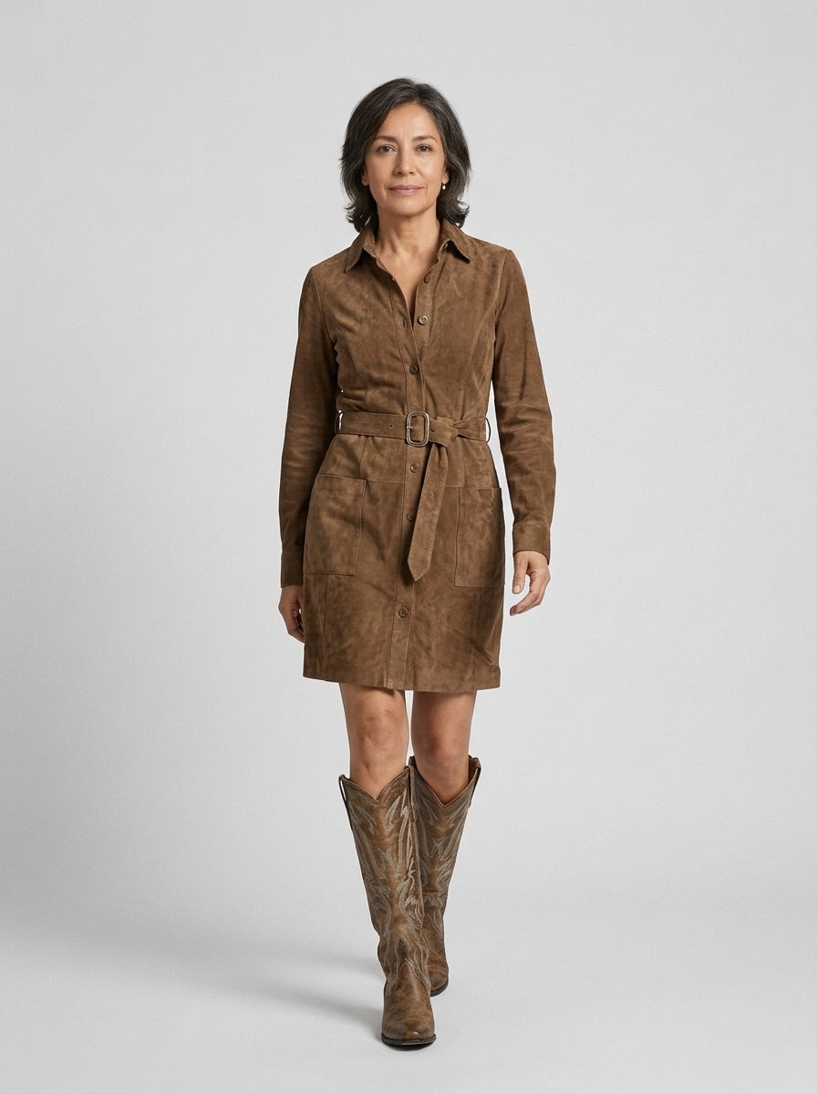 Gamma™ |  Vestido de Ante