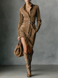 Gamma™ |  Vestido de Ante