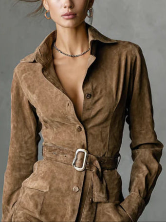 Gamma™ |  Vestido de Ante