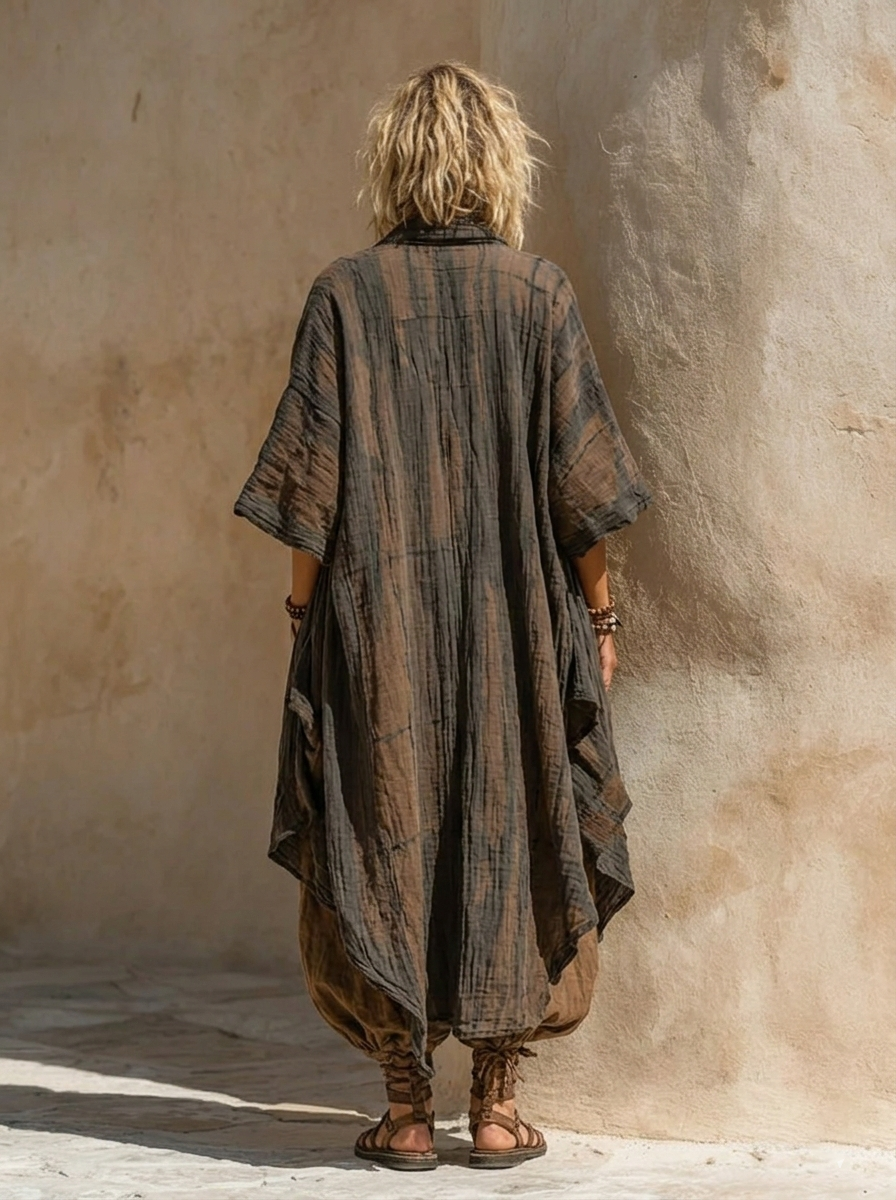 Conjunto de tres impresiones de arte bohemio de estilo nómada