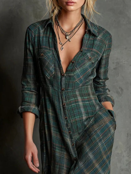 Guadalupe™ |  Vestido Camisero Casual