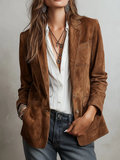 Imogen | Blazer marrón vintage