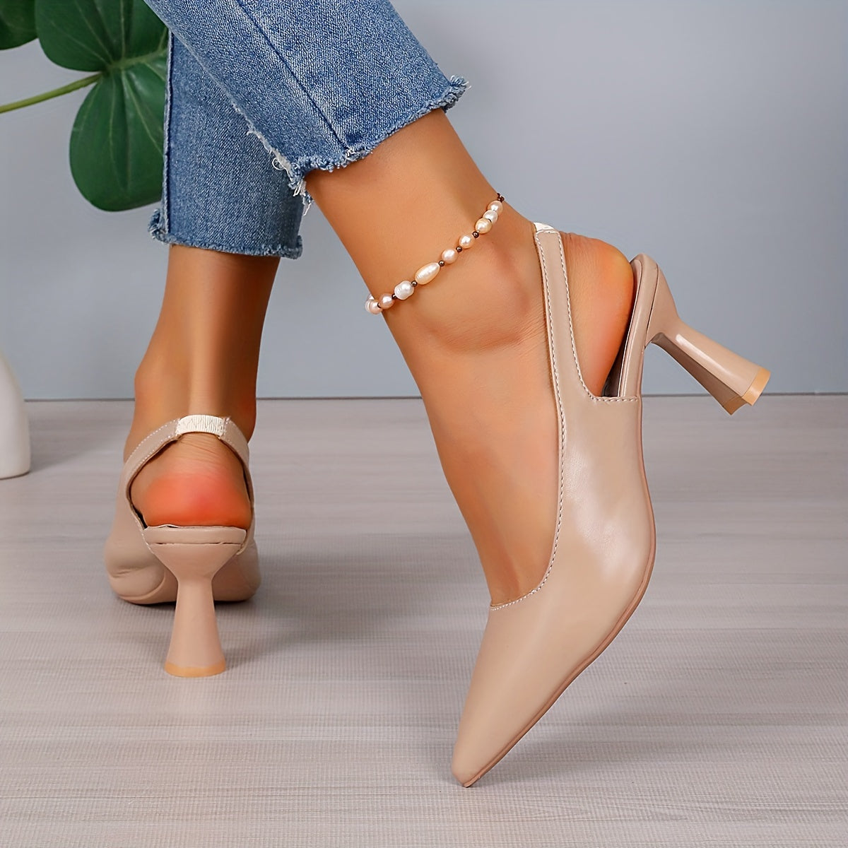 Sophia™ | Tacones Slingback Elegantes