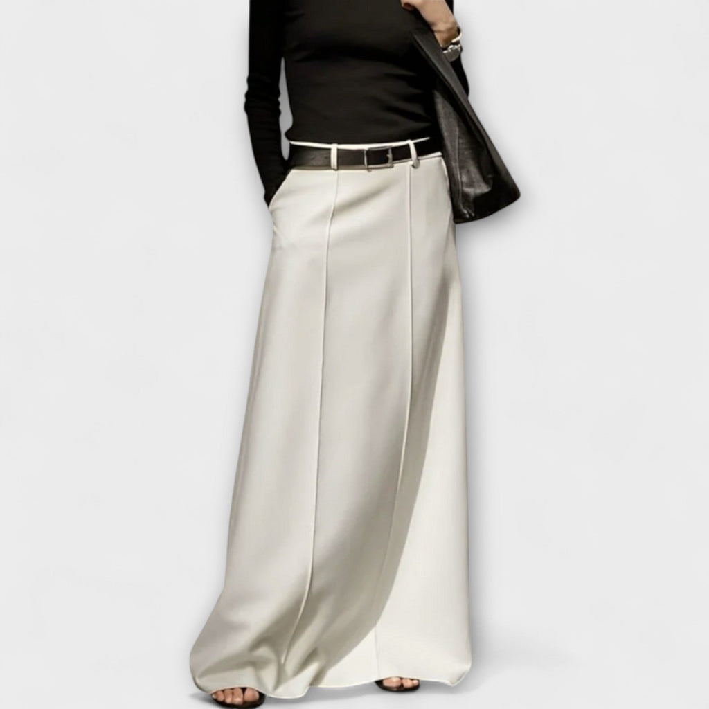 Emma - Falda de línea H con estilo urbano contemporáneo