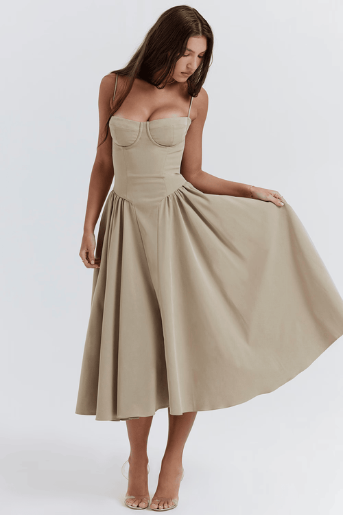 Celine Vestido con Corsé