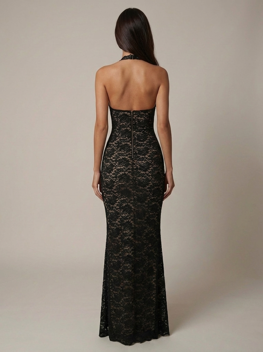Vestido maxi de encaje Destiny