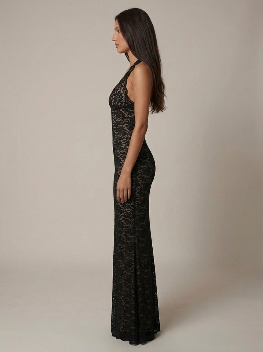 Vestido maxi de encaje Destiny