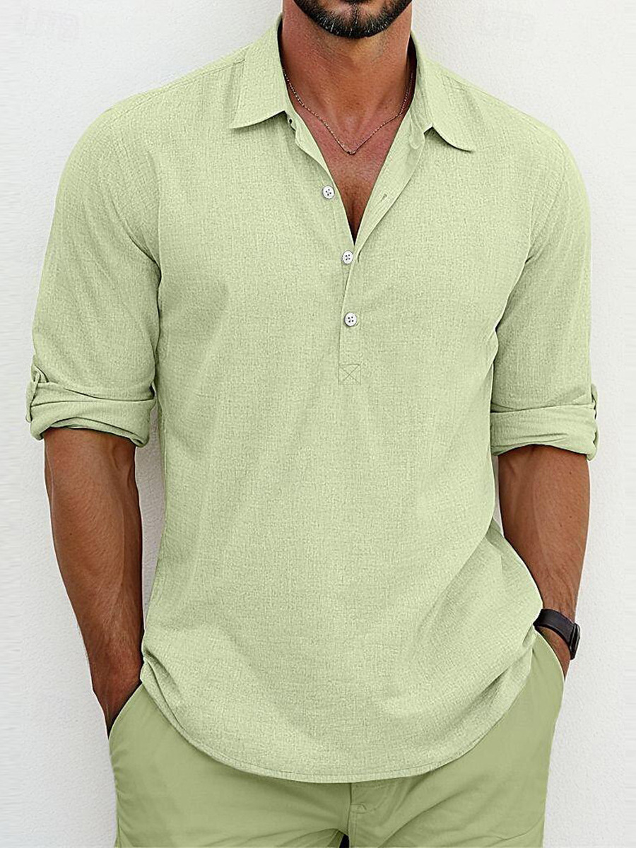 Riviera | Camisa de lino premium