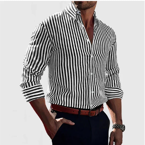Cristiano | Camisa elegante de rayas