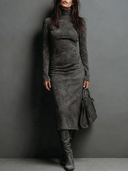 Rocío™ | Vestido de Ante