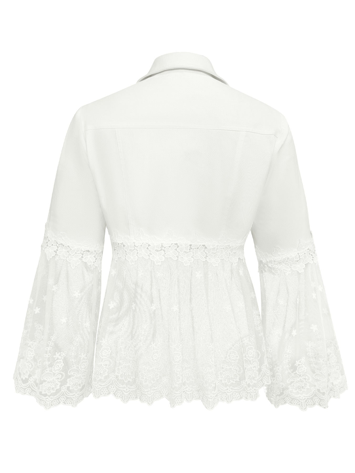 Elise | Chaqueta con panel de encaje