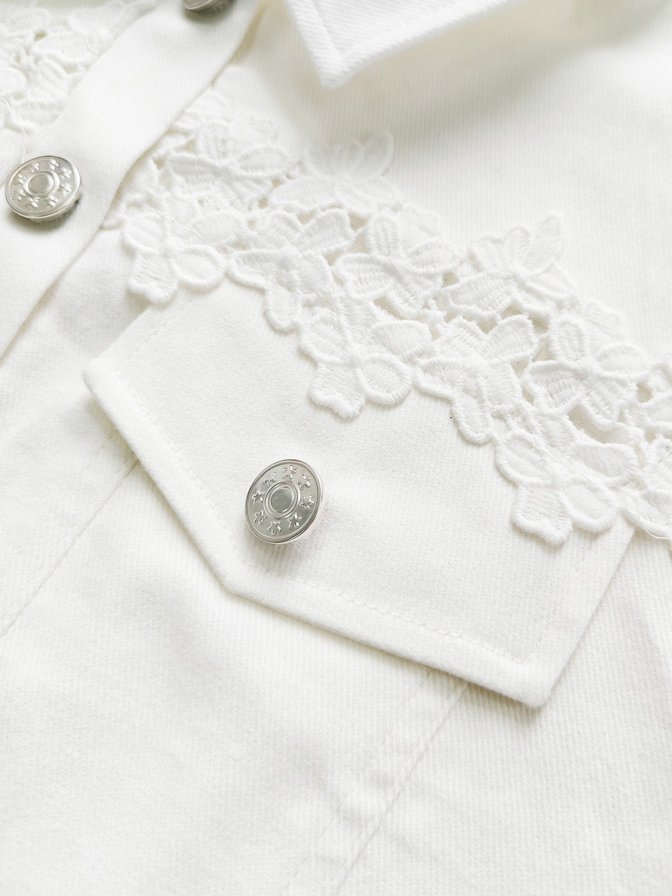 Elise | Chaqueta con panel de encaje