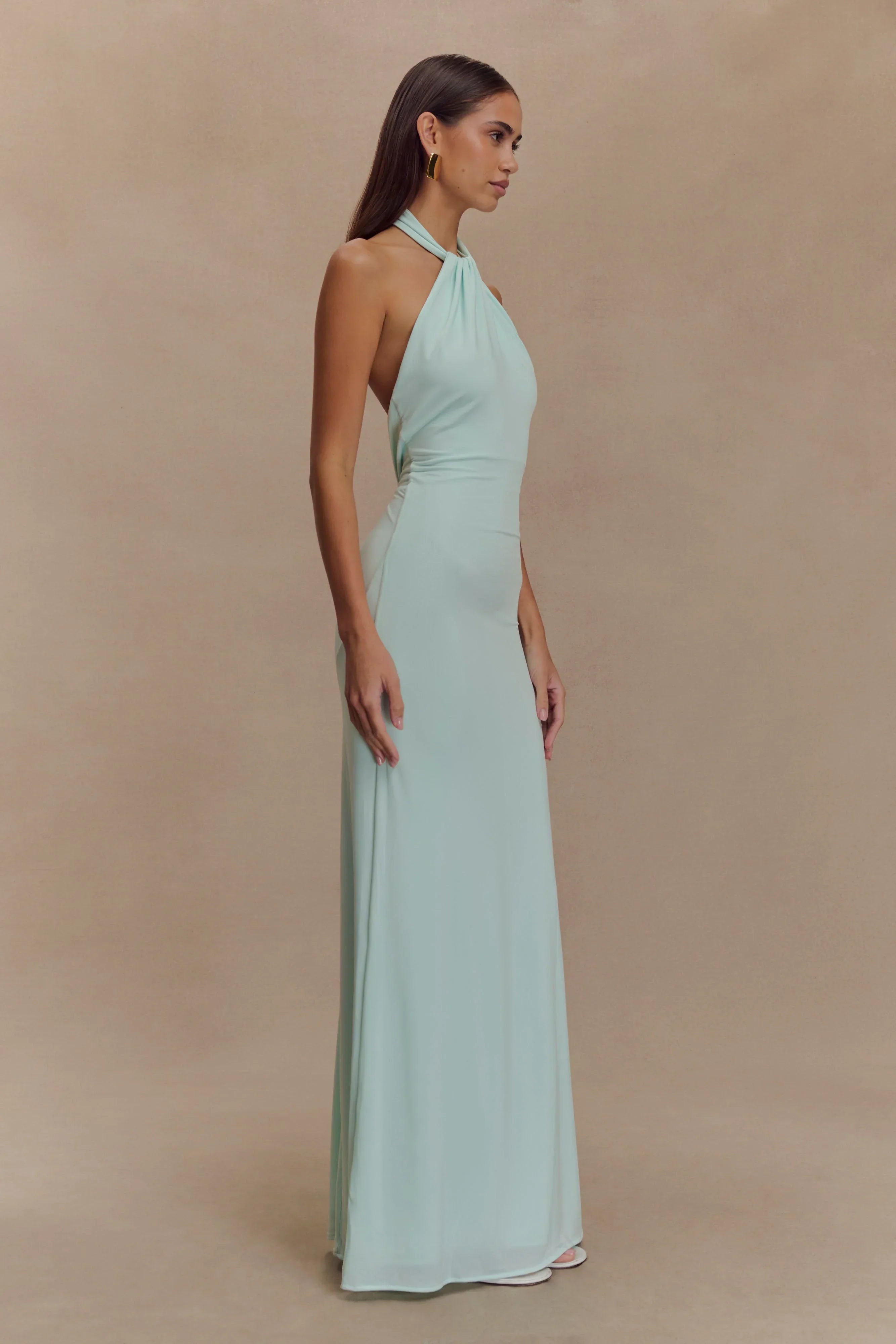 Vestido maxi ajustado