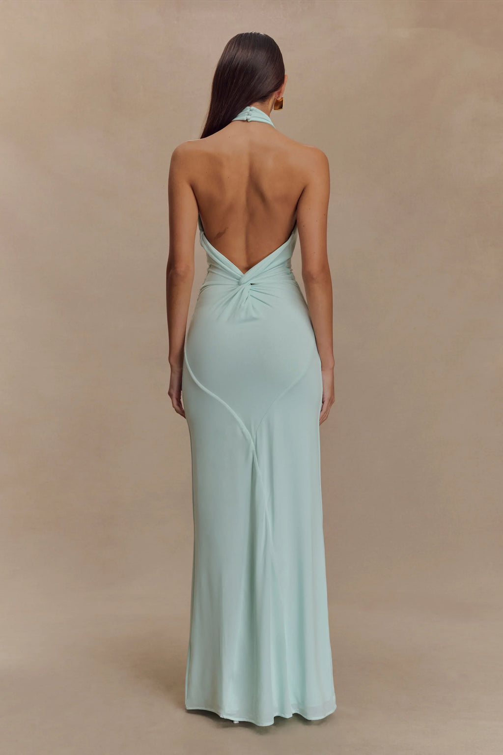 Vestido maxi ajustado